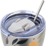 ΘΕΡΜΟΣ COFFEE MUG SAVE THE AEGEAN 350ml SILVER BOTANIC 01-31787