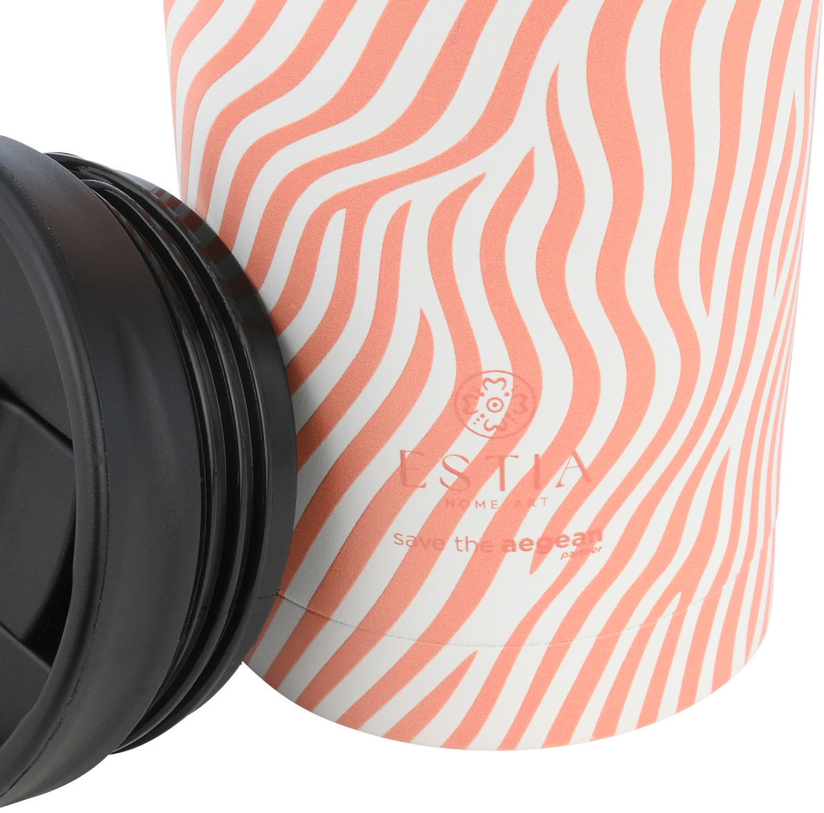 ΘΕΡΜΟΣ TRAVEL MUG SAVE THE AEGEAN 350ml SOFT RIPPLE 01-31893