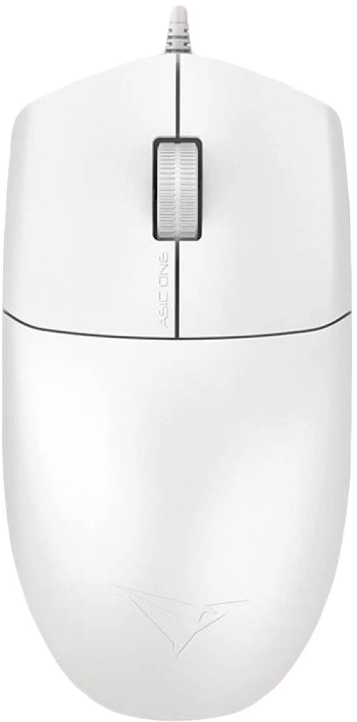 ALCATROZ USB HR OPTICAL MOUSE 1600CPI ASIC ONE WHITE