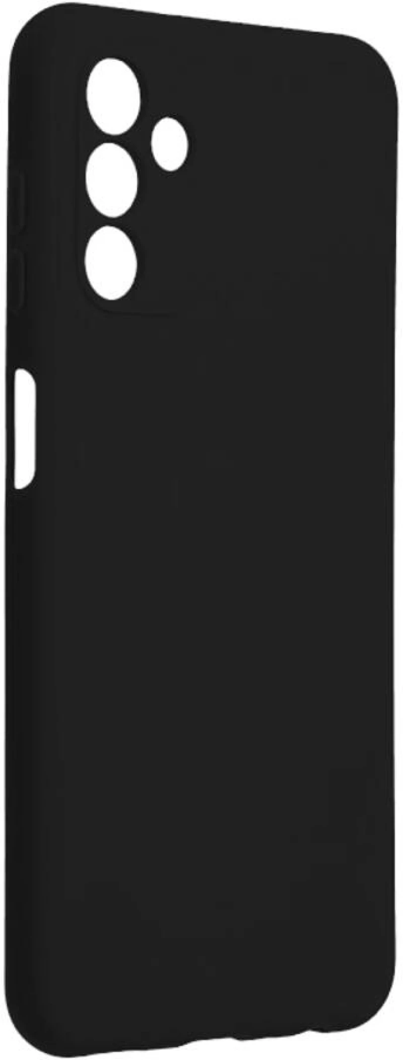 Θήκη TPU Σιλικόνης με Υφασμάτινη Επένδυση για Samsung Galaxy A16 - Μαύρο