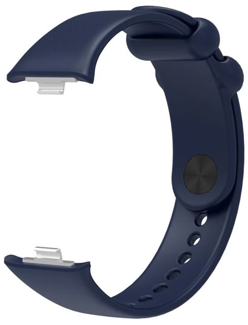 Λουράκι TPU Σιλικόνης για Xiaomi Mi Band 8 - Σκούρο Μπλε