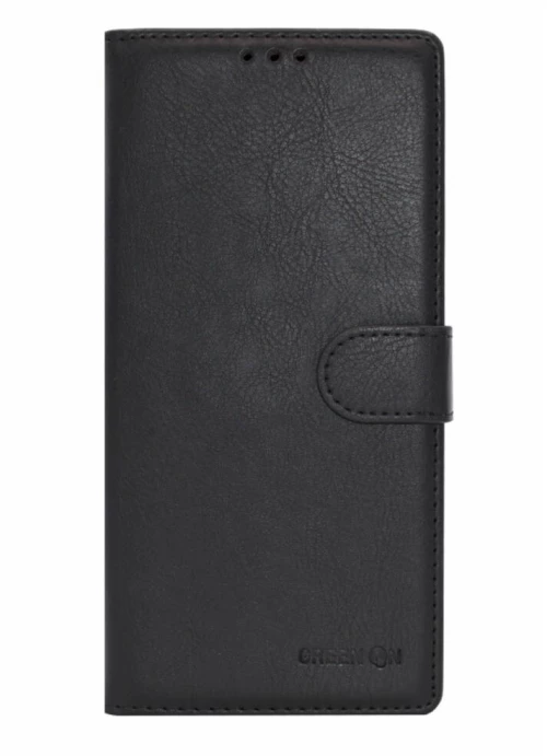 Θήκη GREEN ON Book Style με Λουράκι για iPhone XR - Μαύρο