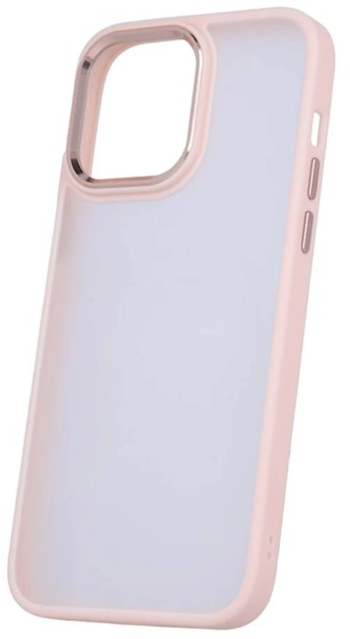 Σκληρή Θήκη Satin Matt για iPhone 16 Pro - Ροζ Πλαίσιο