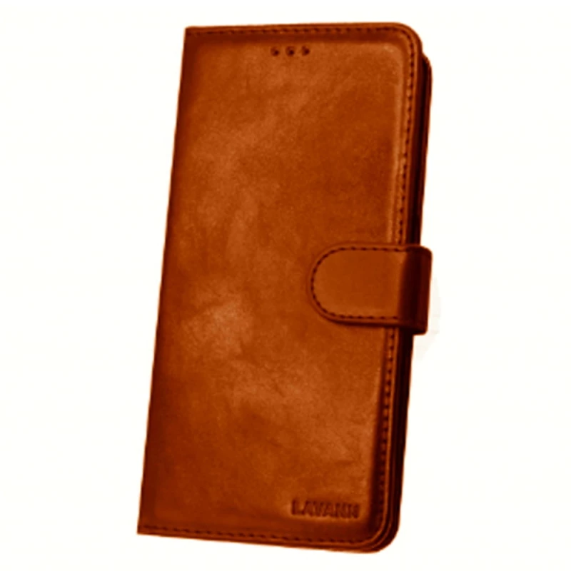 Θήκη Lavann Book Style για iPhone 12 Pro Max - Καφέ