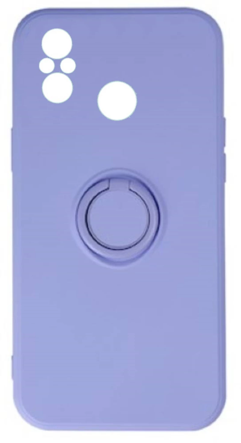 Θήκη Finger Grip με Βάση Στήριξης Δαχτυλίδι για Xiaomi Redmi 12C - Μωβ