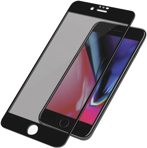 Privacy Tempered Glass για iPhone 7 Plus / 8 Plus - Φιμέ Μαύρο