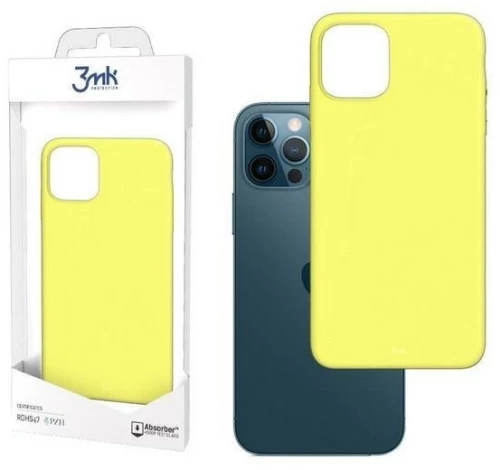 Θήκη TPU Σιλικόνης 3mK για iPhone 12/ 12 Pro - Κίτρινο