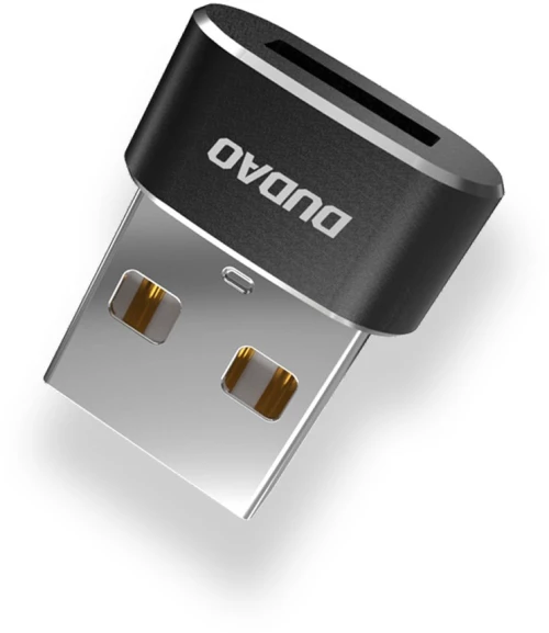 Αντάπτορας Dudao Usb Αρσενικό σε Usb Type C Θηλυκό - Μαύρο