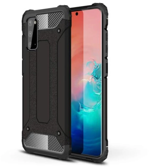 Θήκη Hybrid Armor για Samsung Galaxy S20 - Μαύρη