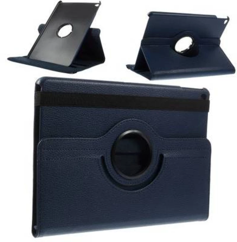 Περιστρεφόμενη Θήκη Tablet Book Style για iPad 10.2 2019 / 2020 / 2021 - Σκούρο Μπλε