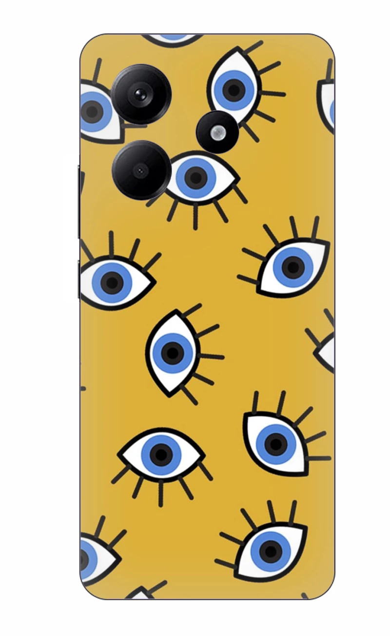 Eyes in Yellow Case θήκη για Xiaomi Redmi Note 14 5G