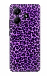 Animal Print Leopard Purple Case θήκη για Xiaomi Redmi Note 14 5G