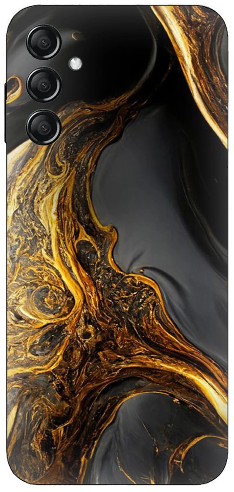 Marble Black-Gold Case θήκη για Samsung Galaxy S25+ Plus 5G