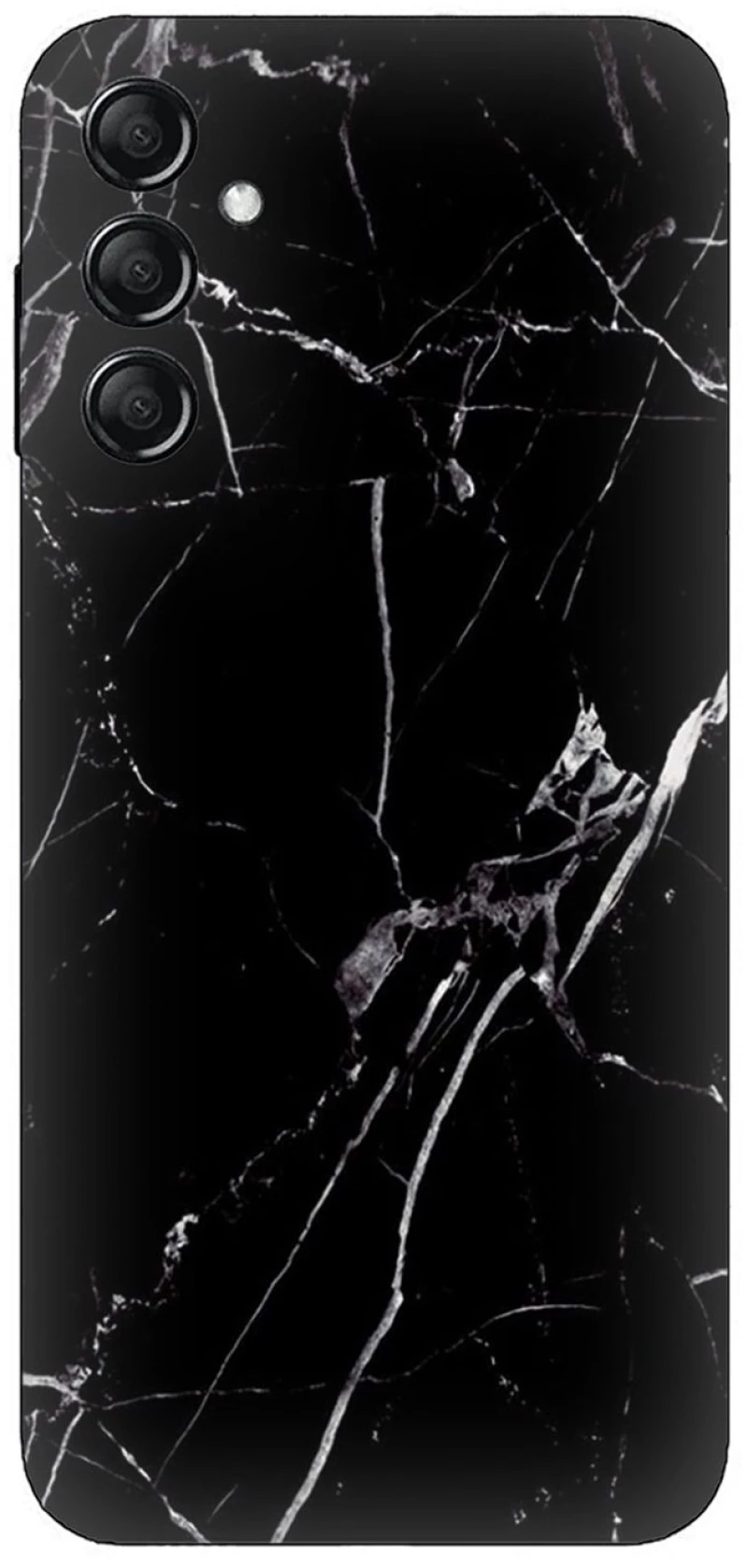 Marble Black Case θήκη για Samsung Galaxy S25 5G