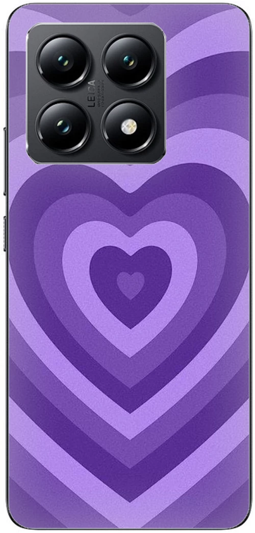 Purple Hearts Θήκη για Xiaomi 14T 5G
