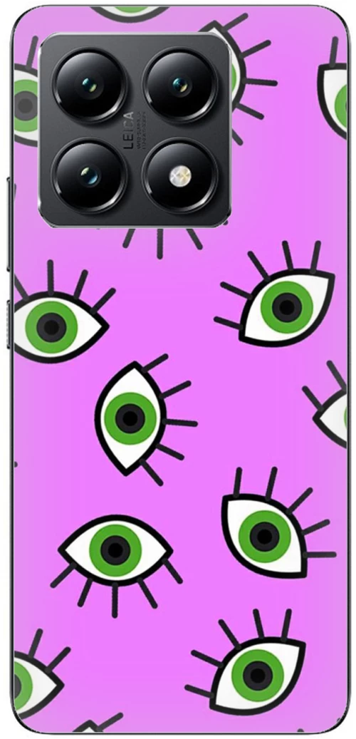 Eyes in Purple Θήκη για Xiaomi 14T 5G