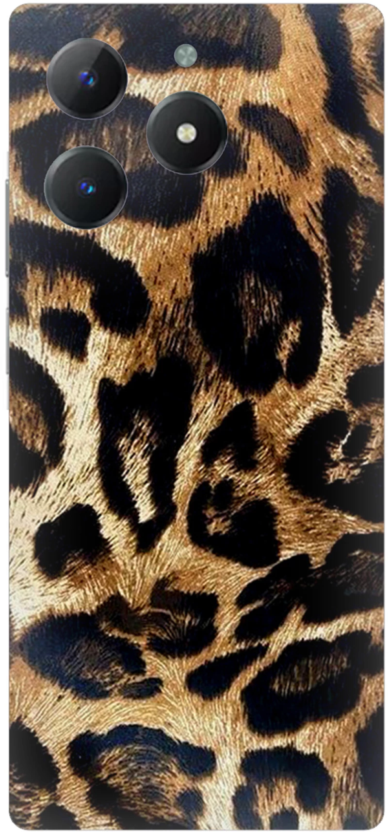 Animal Print Leopard Silicone Case θήκη για Realme C63 4G