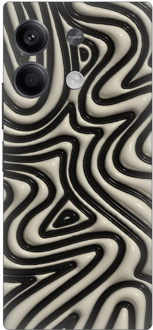 Black Lines Θήκη για Xiaomi Redmi Note 13 5G