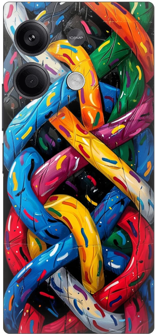 Colorful Threads Θήκη για Xiaomi Redmi Note 13 5G
