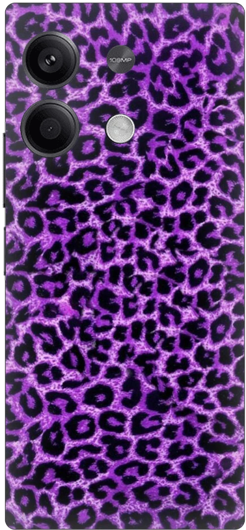 Animal Print Leopard Purple Θήκη για Xiaomi Redmi Note 13 Pro 5G