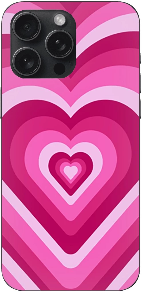 Pink Hearts Θήκη για iPhone 16 Pro Max