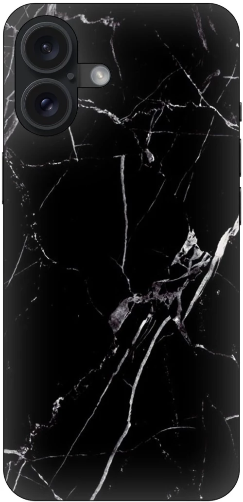 Marble Black Θήκη για iPhone 16
