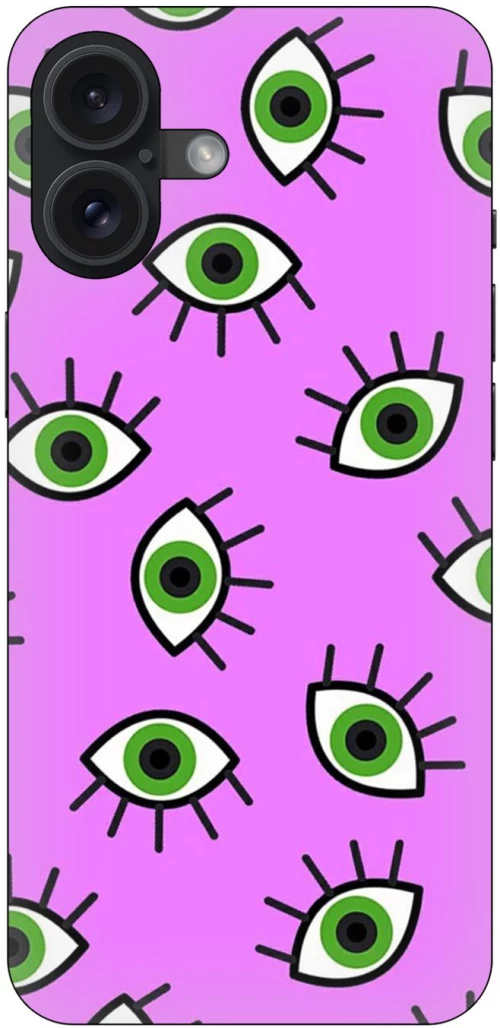 Eyes in Purple Θήκη για iPhone 16