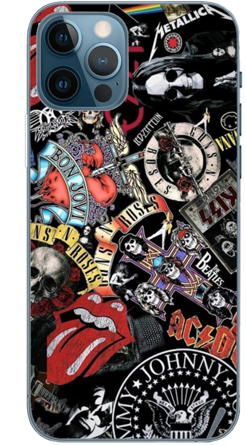 Rock Bands Θήκη για iPhone 12 Pro