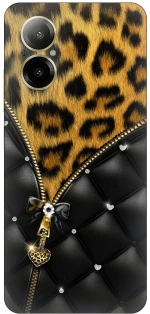 Animal Print Leopard in Silicone Case θήκη για Realme C67