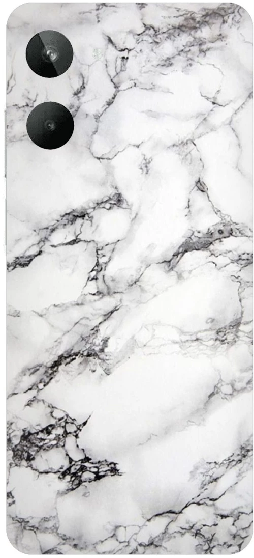 Marble White Silicone Case θήκη για Realme 10 4G