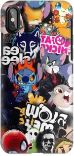 Comic Heros Θήκη για iPhone XS Max