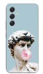 BUBBLE STATUE Silicone Case θήκη για Samsung Galaxy S24 PLUS