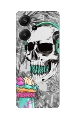 Skull Silicone Case θήκη για Xiaomi Redmi Note 13 Pro Plus 5G