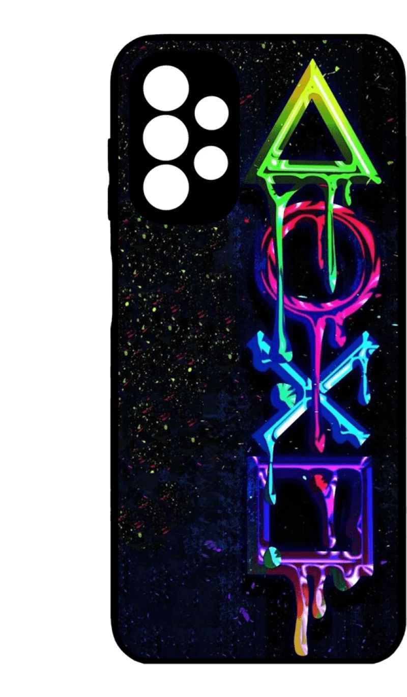 GAMER SYMBOLS 2 Premium Protective Hard Case black Θήκη για Samsung Galaxy A53 5G