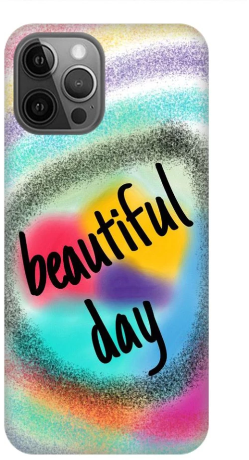 BEAUTIFUL DAY Silicone Case Θήκη για iPhone 14 pro