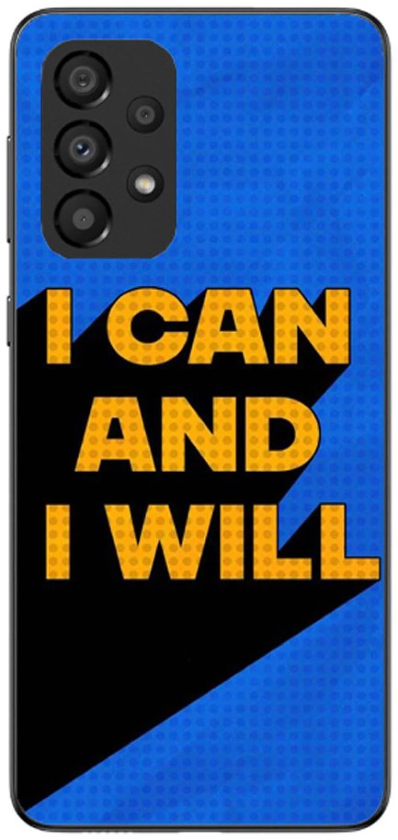POWER OF WILL Silicone Case θήκη για Samsung Galaxy A52s / A52 5G / A52 4G