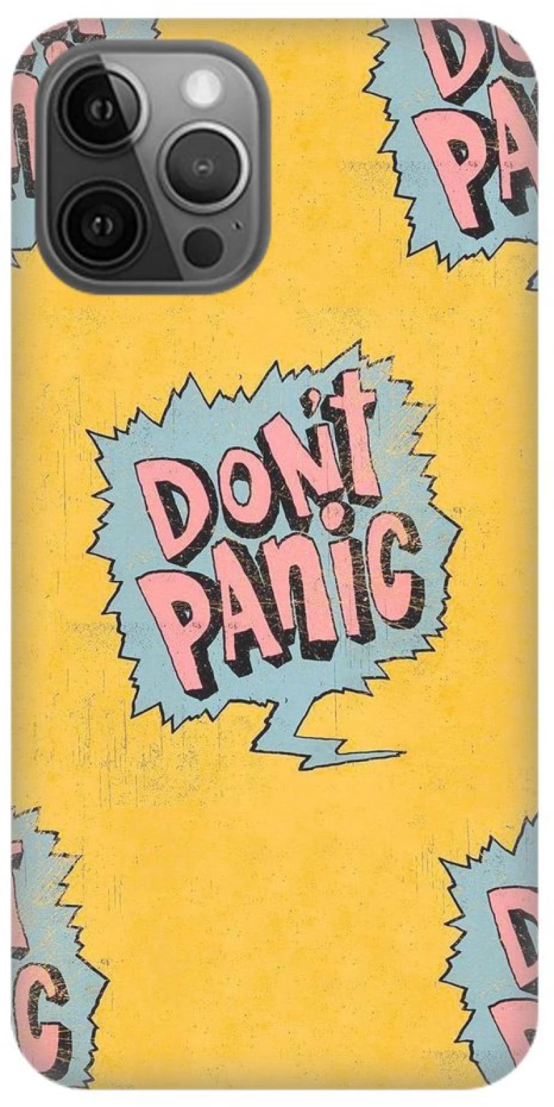 DONT PANIC Silicone Case Θήκη για iPhone 14 pro