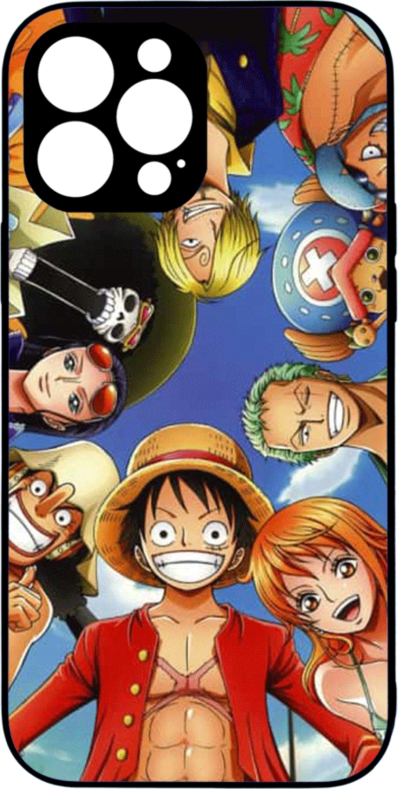 MONKEY D.LUFFY Premium Protective Hard Case black Θήκη για Iphone 12 Pro Max