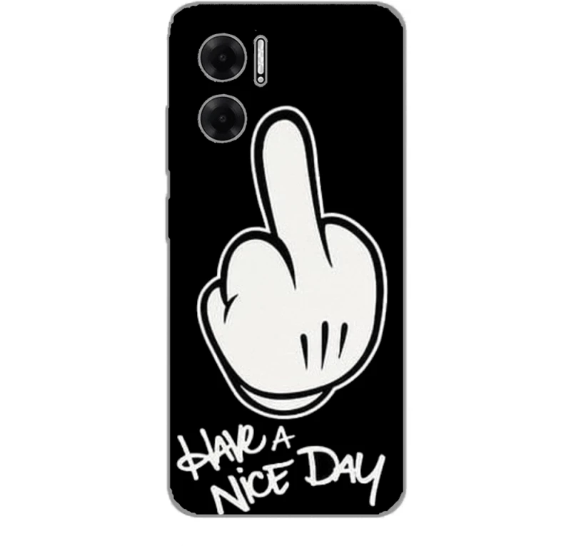 HAVE A NICE DAY Silicone case Θήκη για Xiaomi Redmi 10 5g