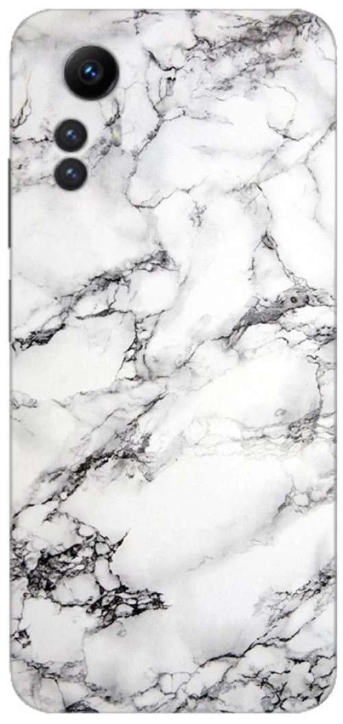 MARBLE WHITE Silicone case Θήκη για Xiaomi Redmi note 12s