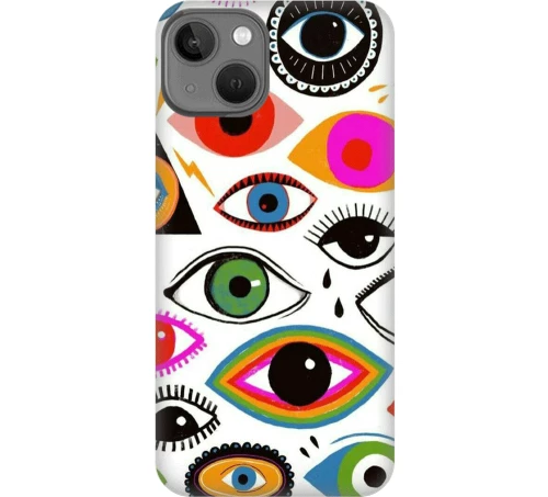 EYES Silicone Case Θήκη για iPhone 14 plus