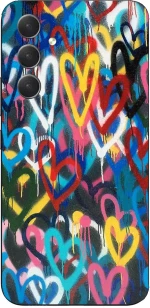 Graffiti Silicone Case θήκη για Samsung Galaxy A54 5g