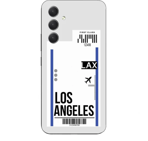 Travel To Los Angeles Silicone Διαφανη θήκη για Samsung Galaxy A54 5g