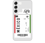 Travel To Mexico Silicone Διαφανη θήκη για Samsung Galaxy S23