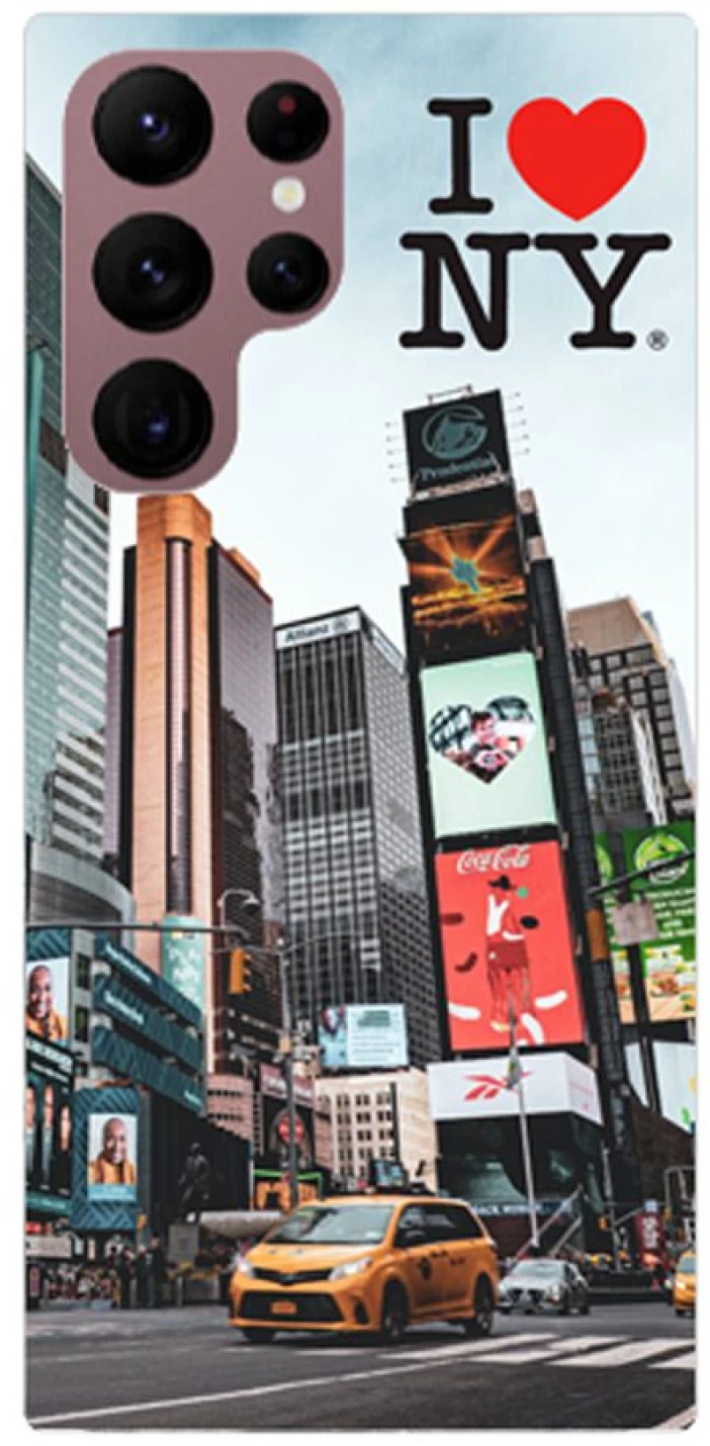 I Love New York Silicone case θήκη για Galaxy S23 Ultra