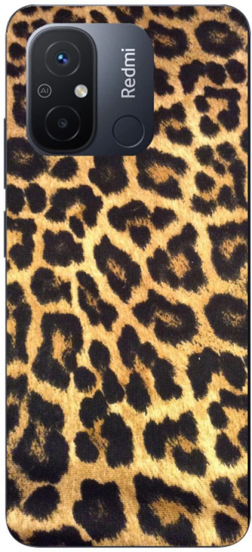 Animal Print Silicone case θήκη για Xiaomi Redmi 11A Leopard