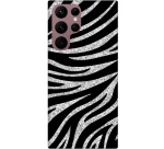 Animal Print Silicone case θήκη για Samsung Galaxy S23 Ultra zebra