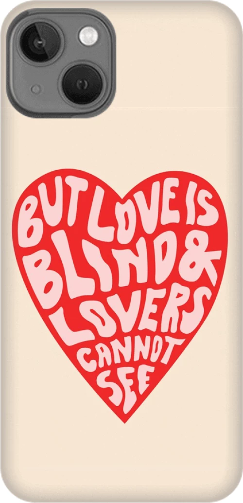 Heart Silicone case Θήκη για iPhone 14 red