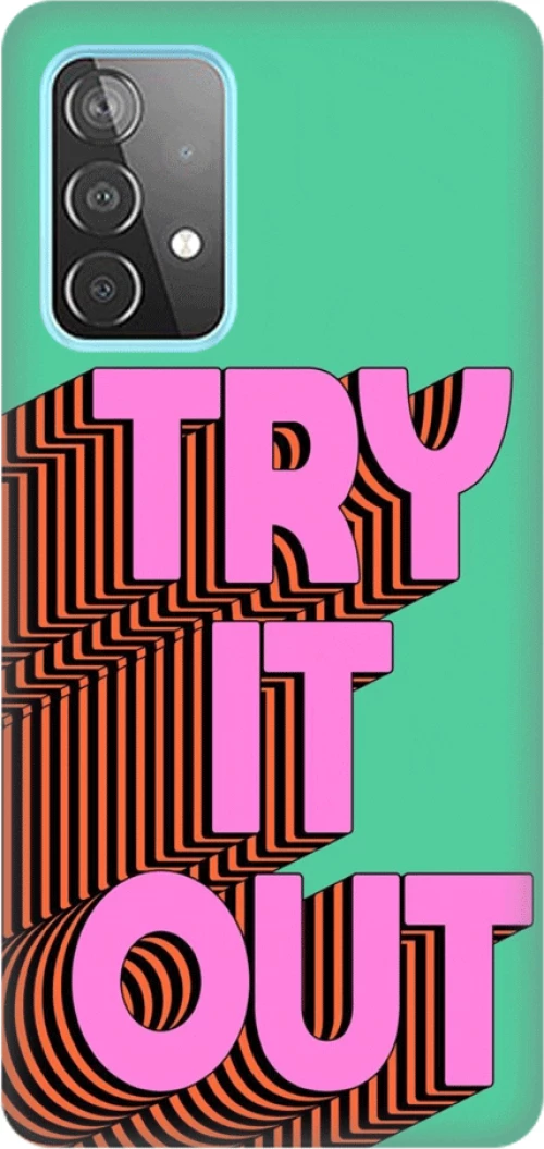 Try it out Silicone case Θήκη για Samsung Galaxy A53 green