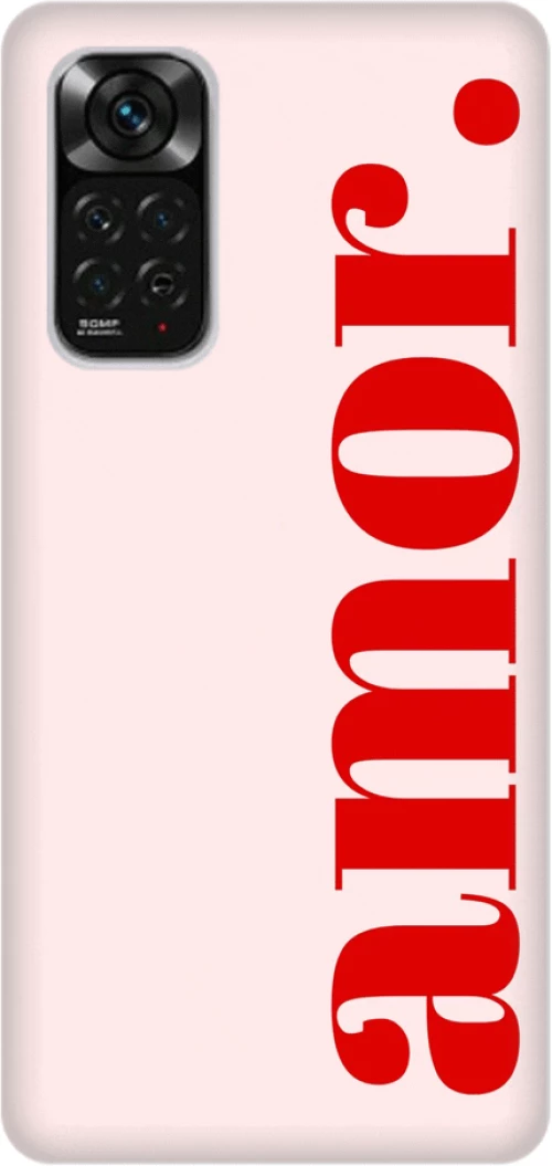 Amor Silicone case for Redmi Note 11 Pro / Note 11 Pro 5G white